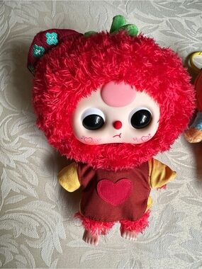 Baby Three Professional Dreamer Strawberry Painter Plush Pendant